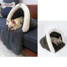 Pet house wholesale soft cotton wool Pet dog Cave Bags Pet cat